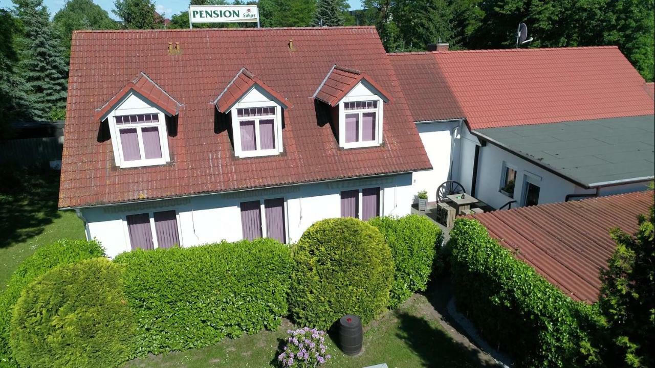 Pension Zum Lindeneck Lübz Εξωτερικό φωτογραφία